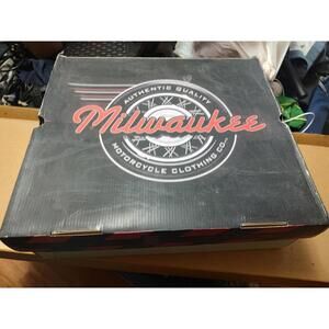 Milwaukee Women's Classic Harness Motorcycle Boots - Size 6.5